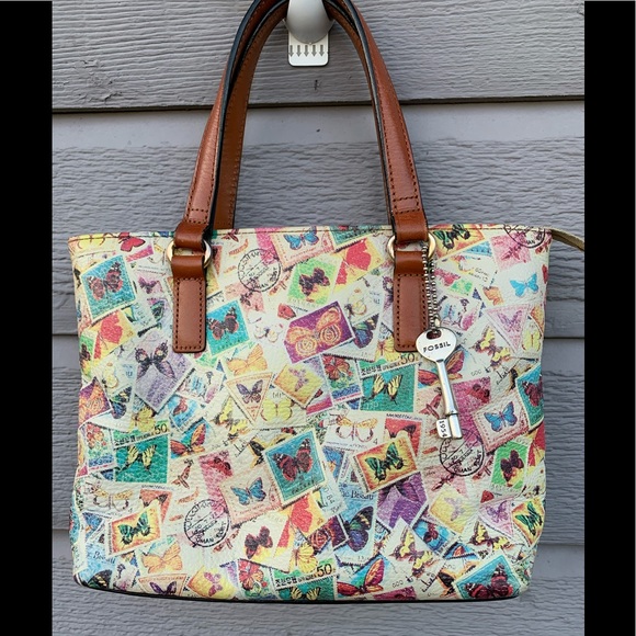 fossil butterfly purse